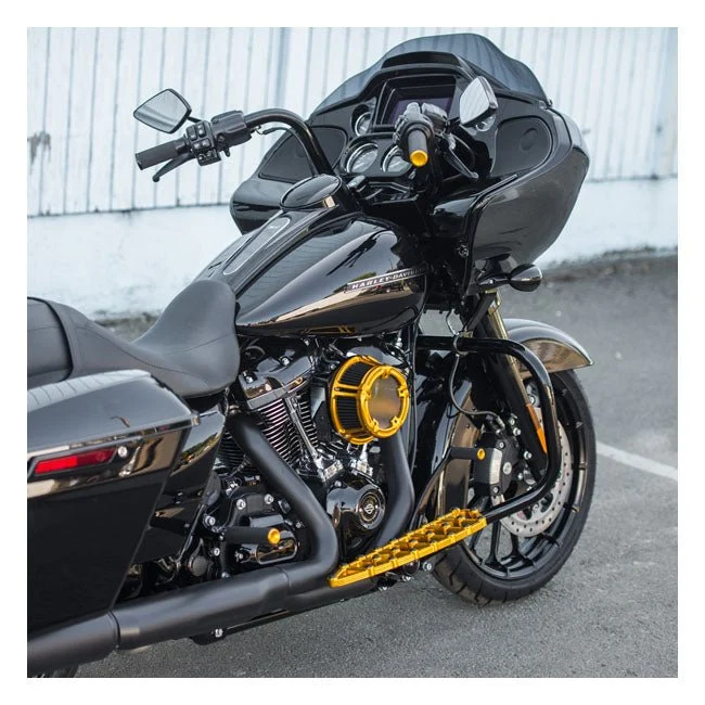 Arlen Ness Riflede fusionsgreb guld HD