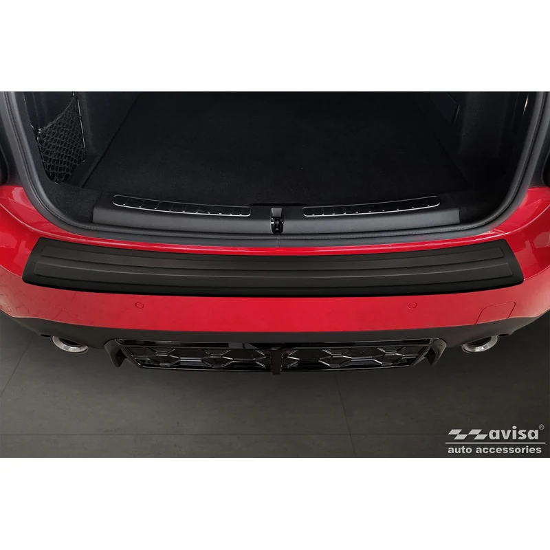Avisa, Bagkofangerbeskytter, Mat Sort, Rustfritstål, passer til Mini Countryman F60 FL 2020-2023