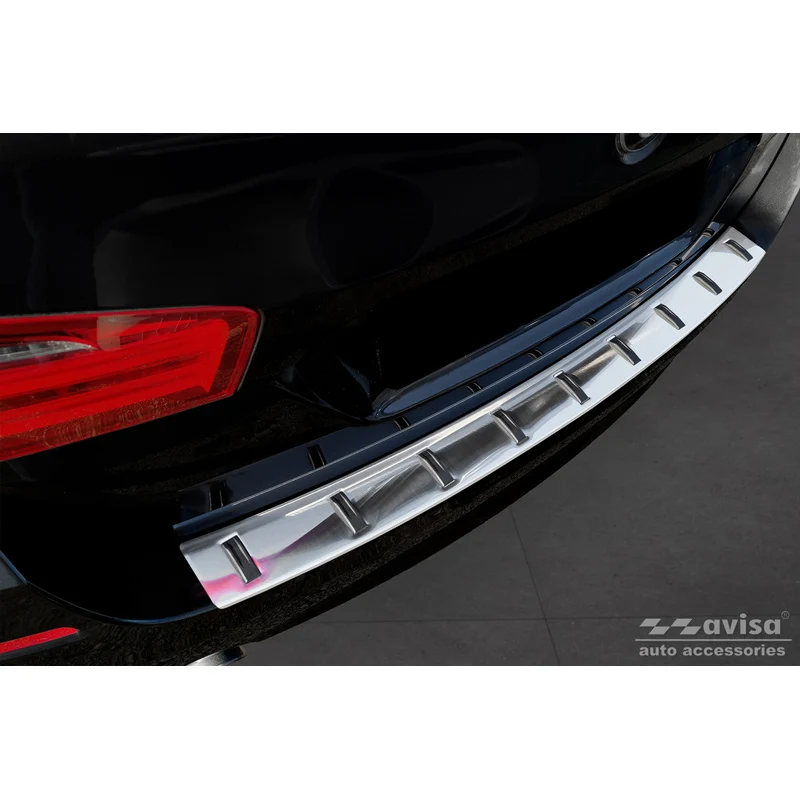 Avisa, Bagkofangerbeskytter, Rustfritstål, passer til BMW 5-Series (F11) Touring 2011-2013 & Facelift 2013-2017 'STRONG ED...