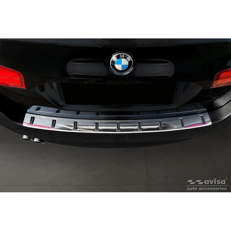 Avisa, Bagkofangerbeskytter, Rustfritstål, passer til BMW 5-Series (F11) Touring 2011-2013 & Facelift 2013-2017 'STRONG ED...