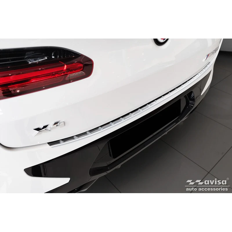 Avisa, Bagkofangerbeskytter, Rustfritstål, passer til BMW X4 G02 FL 2021- M-Pakage 'Ribs'