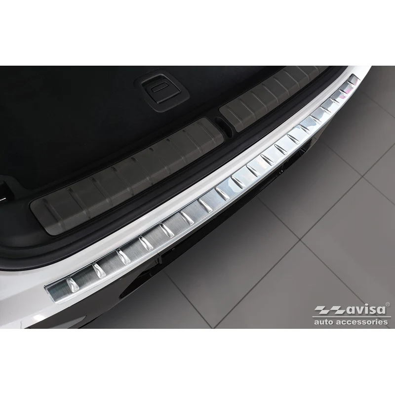 Avisa, Bagkofangerbeskytter, Rustfritstål, passer til BMW X4 G02 FL 2021- M-Pakage 'Ribs'