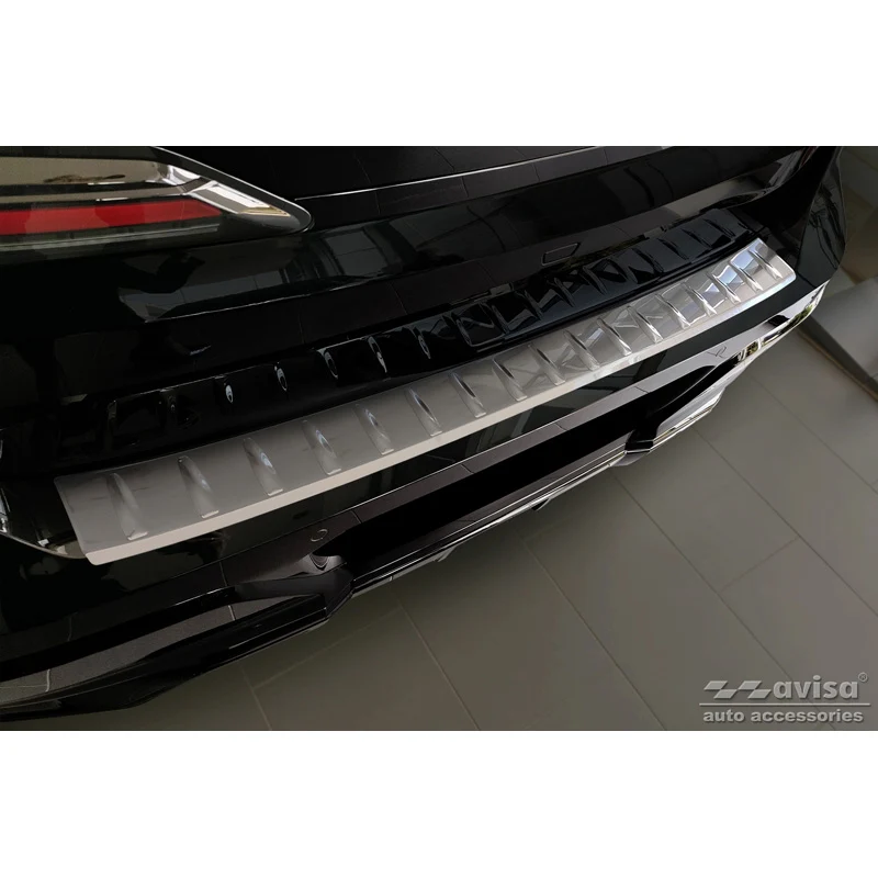 Avisa, Bagkofangerbeskytter, Rustfritstål, passer til BMW 7-Series (G70) 2023- M-Pakage 'Ribs'