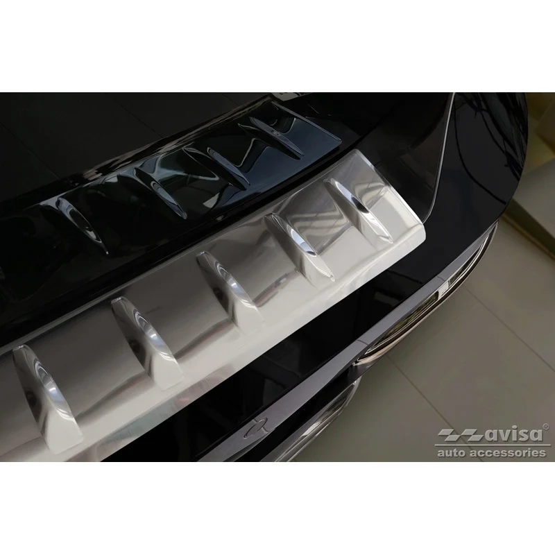 Avisa, Bagkofangerbeskytter, Rustfritstål, passer til BMW 7-Series (G70) 2023- M-Pakage 'Ribs'