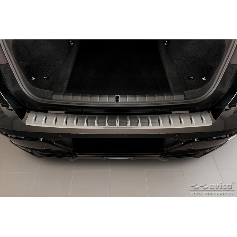 Avisa, Bagkofangerbeskytter, Rustfritstål, passer til BMW 7-Series (G70) 2023- M-Pakage 'Ribs'