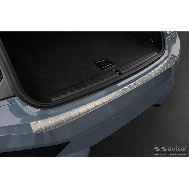 Avisa, Bagkofangerbeskytter, Rustfritstål, passer til BMW iX (I20) 2021- 'Ribs'