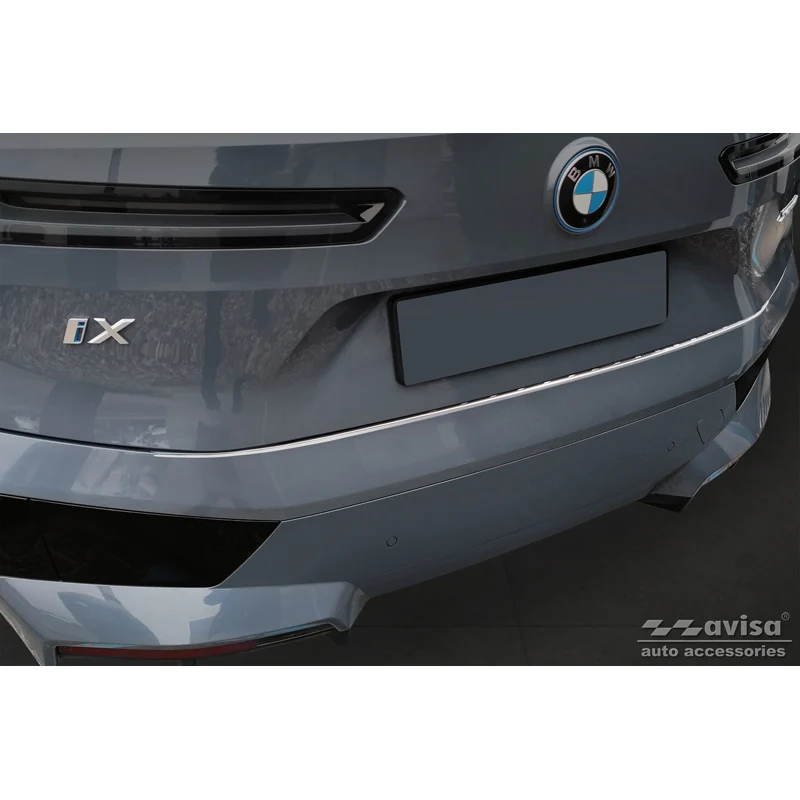 Avisa, Bagkofangerbeskytter, Rustfritstål, passer til BMW iX (I20) 2021- 'Ribs'
