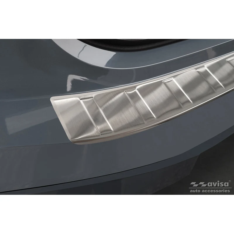 Avisa, Bagkofangerbeskytter, Rustfritstål, passer til BMW iX (I20) 2021- 'Ribs'