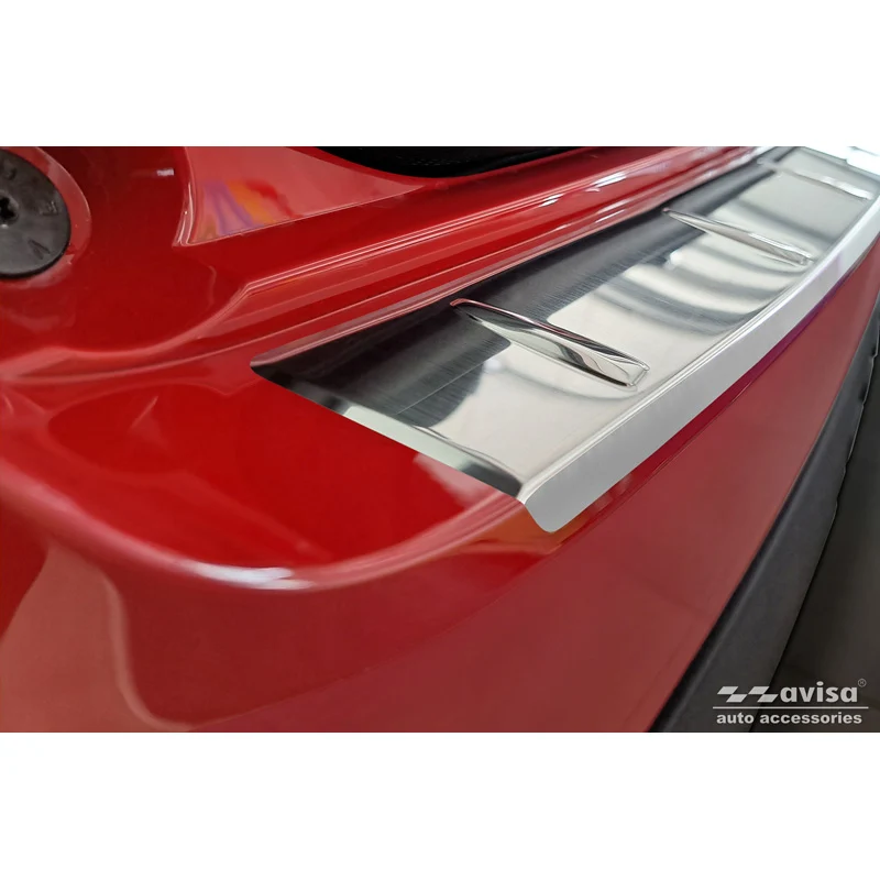 Avisa, Bagkofangerbeskytter, Rustfritstål, passer til Fiat 600 Mild Hybrid / 600e 2023- 'Ribs'