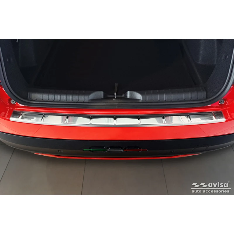 Avisa, Bagkofangerbeskytter, Rustfritstål, passer til Fiat 600 Mild Hybrid / 600e 2023- 'Ribs'