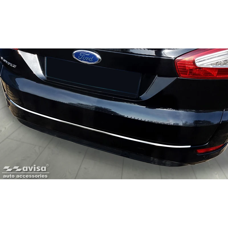 Avisa, Bagkofangerbeskytter, Rustfritstål, passer til Ford Mondeo Wagon FL 2010-2014 'Ribs'