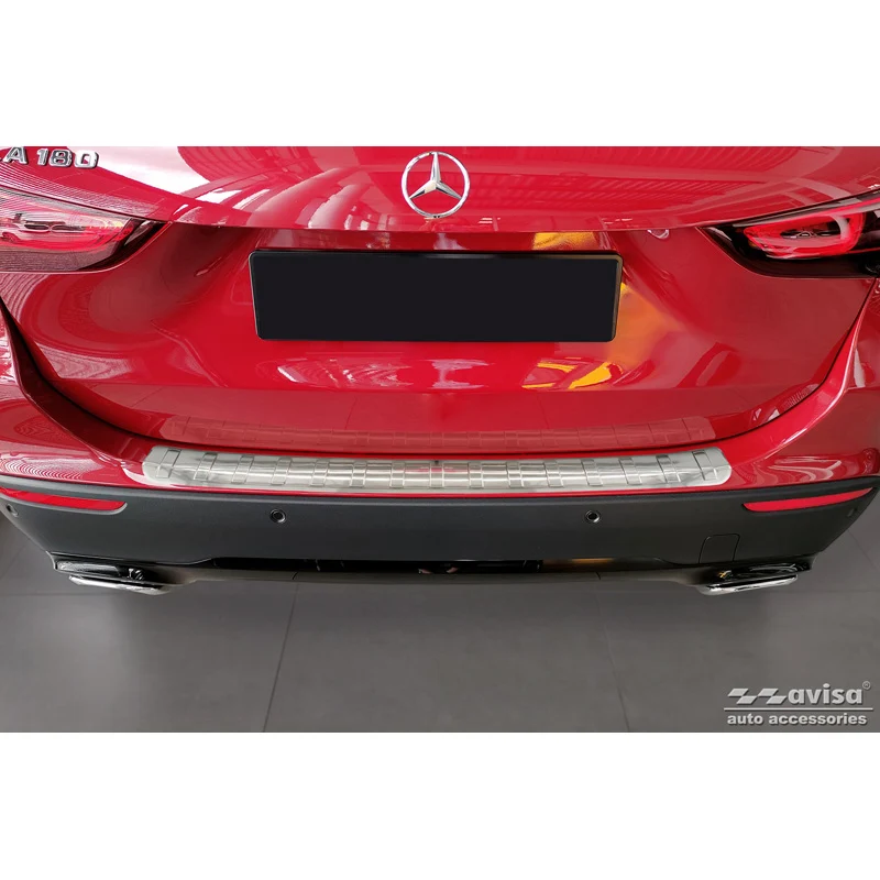Avisa, Bagkofangerbeskytter, Rustfritstål, passer til Mercedes GLA-Class II H247 2020- 'Ribs'