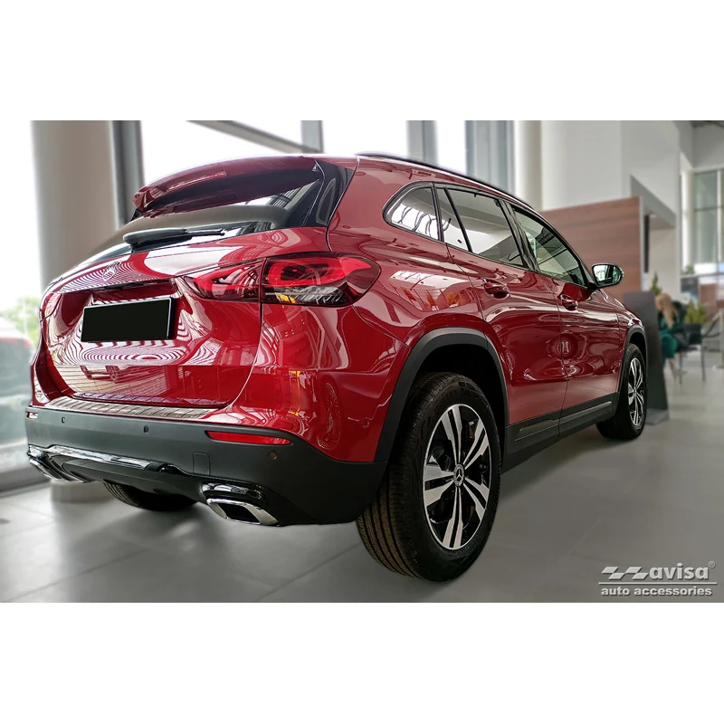 Avisa, Bagkofangerbeskytter, Rustfritstål, passer til Mercedes GLA-Class II H247 2020- 'Ribs'