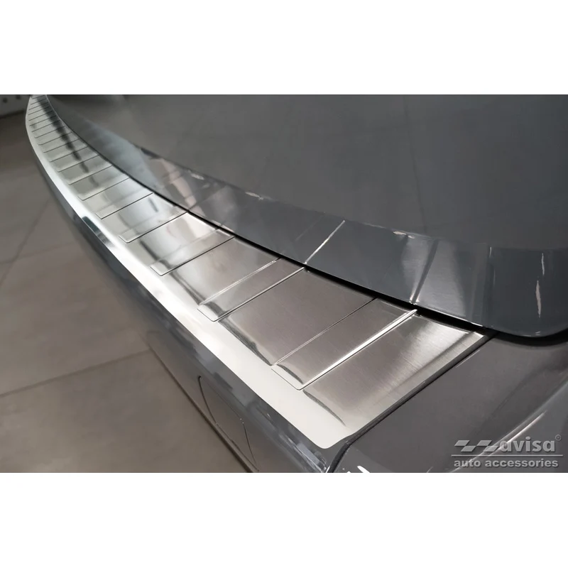 Avisa, Bagkofangerbeskytter, Rustfritstål, passer til Mercedes Citan (W420) Box/Tourer 2021- 'Ribs'