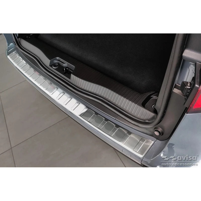 Avisa, Bagkofangerbeskytter, Rustfritstål, passer til Mercedes Citan (W420) Box/Tourer 2021- 'Ribs'
