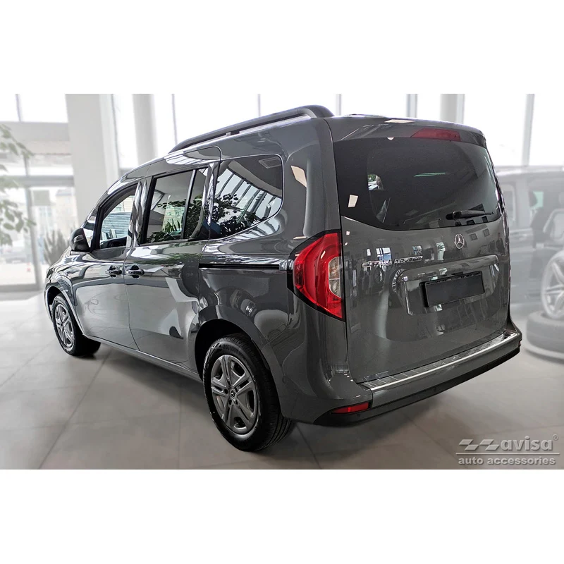 Avisa, Bagkofangerbeskytter, Rustfritstål, passer til Mercedes Citan (W420) Box/Tourer 2021- 'Ribs'