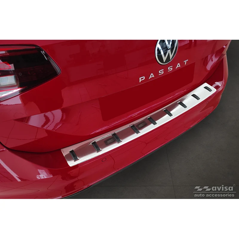 Avisa, Bagkofangerbeskytter, Rustfritstål, passer til Volkswagen Passat Variant 2014-2019 & Facelift 2019-2023 (incl. R-Li...