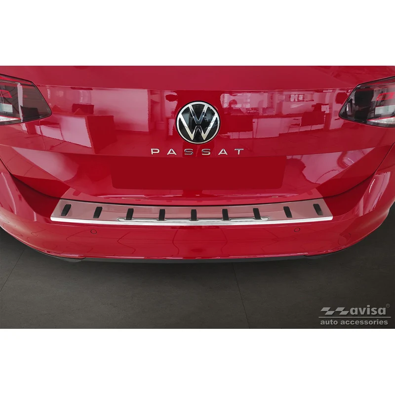 Avisa, Bagkofangerbeskytter, Rustfritstål, passer til Volkswagen Passat Variant 2014-2019 & Facelift 2019-2023 (incl. R-Li...