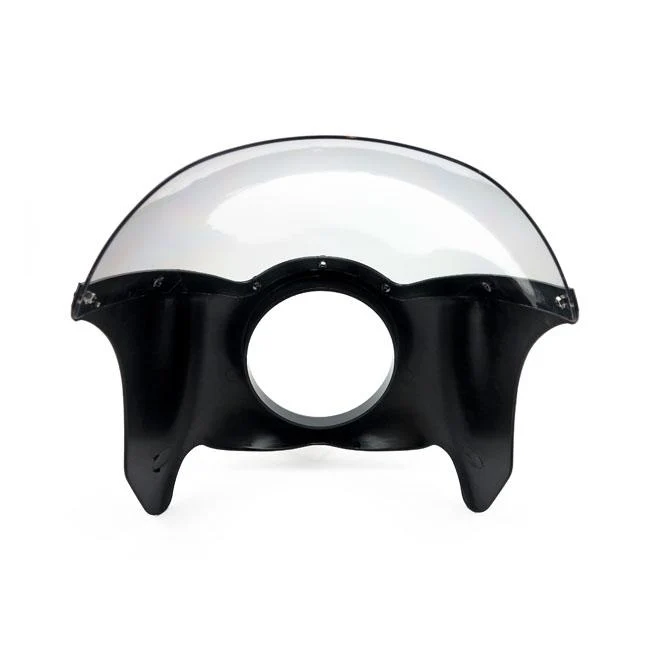 Cafe Racer Mini Motorcykel Kappe Sort