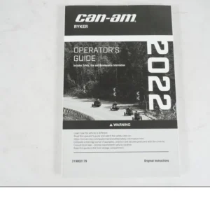 Brugsanvisning Can-Am