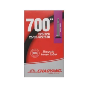 Chaoyang Cykelslange 700x25/32c Presta 80mm - Racerventil