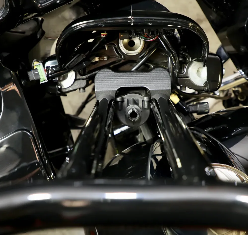 LA Choppers Riser Adapter Plate til Harley Road Glide