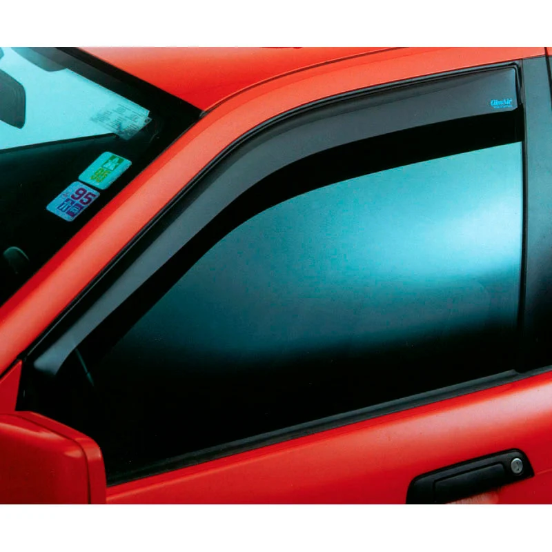 ClimAir, Vindafvisere til fordøre, Røgfarvet, passer til BMW 3-Series G20/G21 Sedan/Touring 2019-