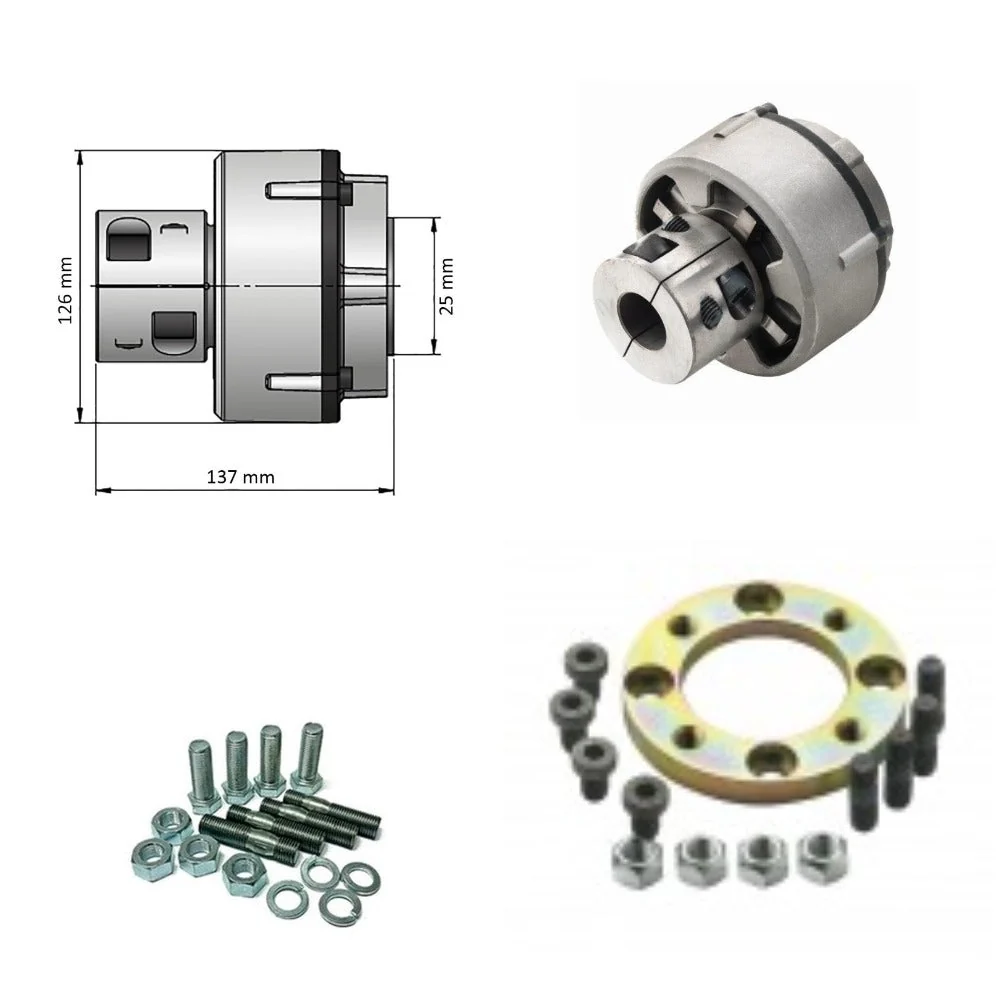 Comfl1225 Sæt Yanmar Klemflange Kit