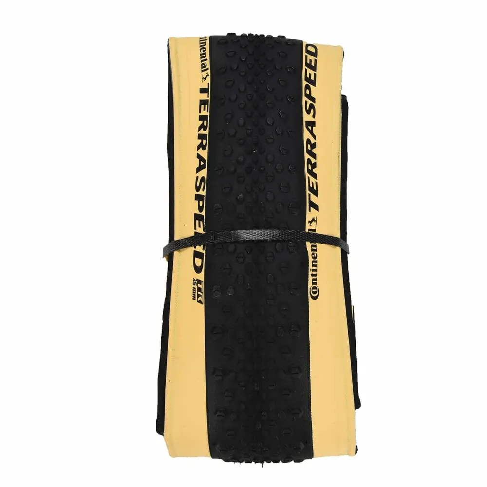 CONTINENTAL TERRA SPEED PROTECTION 700x35c Tubeless Ready Beige dæk