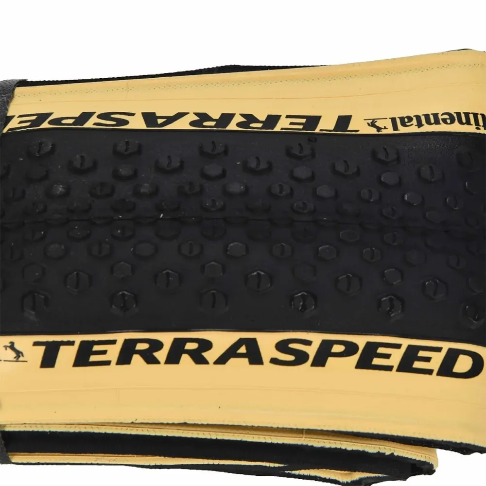 CONTINENTAL TERRA SPEED PROTECTION 700x35c Tubeless Ready Beige dæk
