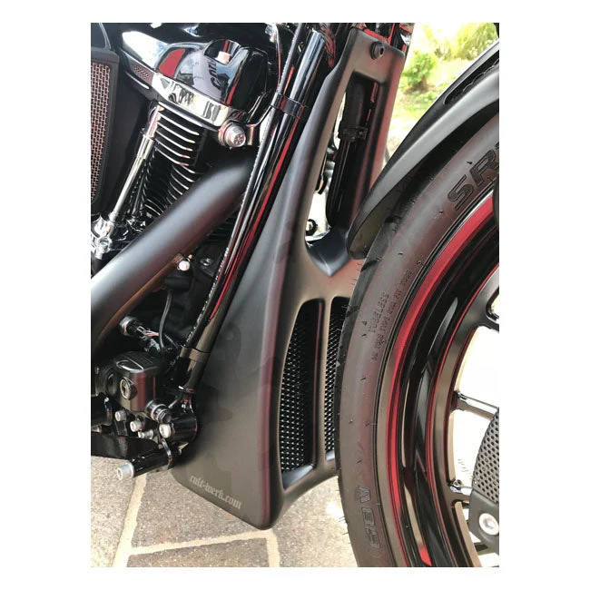 Cult-Werk Bug Spoiler Custom Gloss Black Touring 17-22