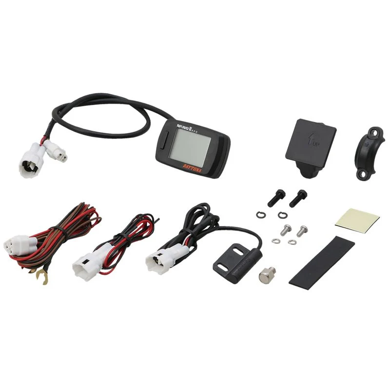 Daytona Nano II Mini Speedometer til motorcykler