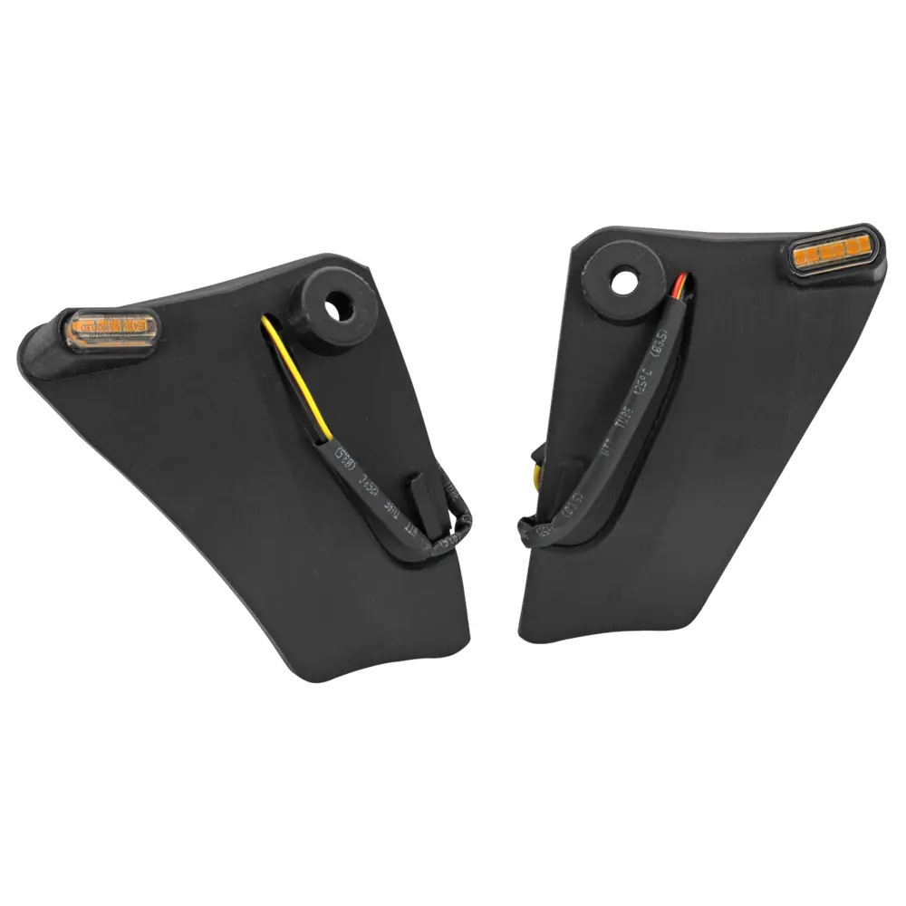 Dominator ST Fairing Wind Deflector LED blinklys til Harley