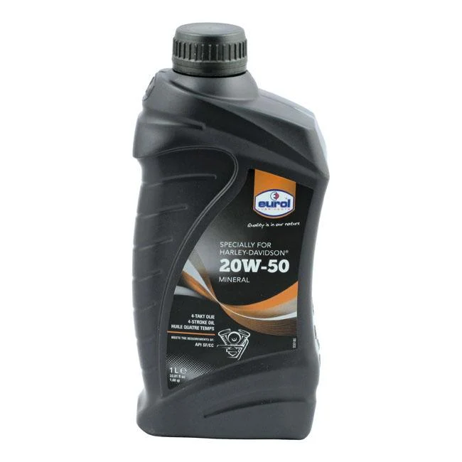Eurol Motorolie Mineral Harley 20W-50 1L
