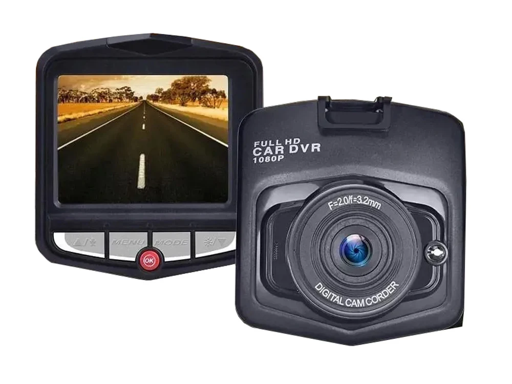 Fuld HD Dashcam med Indbygget Skærm