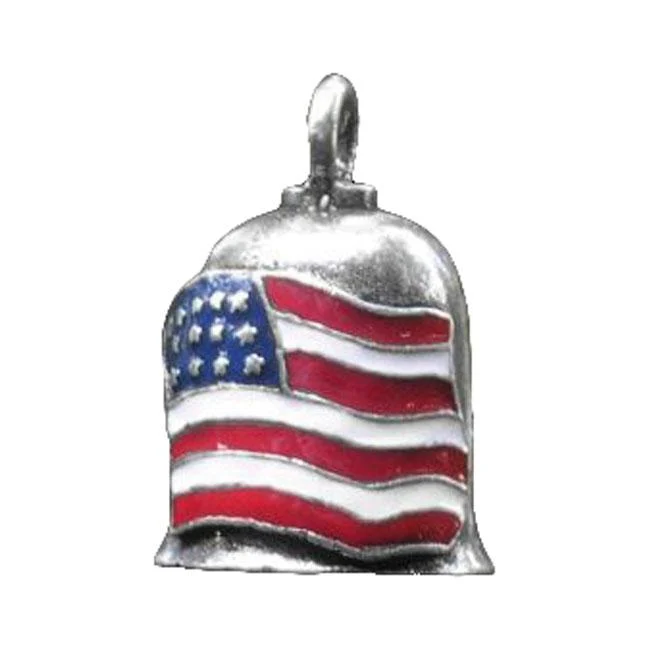 Gremlin-klokke med farvet amerikansk flag