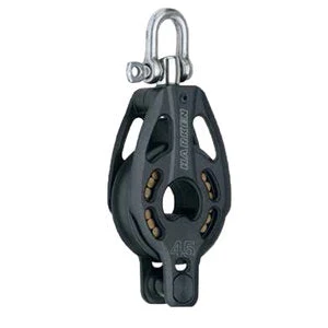 Harken Black Magic Air blok 45 mm enkelt, hunsvot