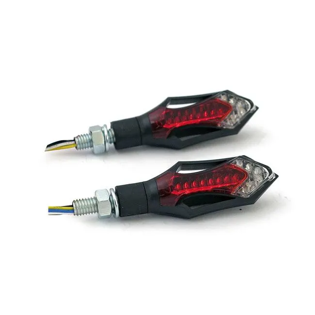 Hatch 3 i 1 LED-motorcykelbaglygte
