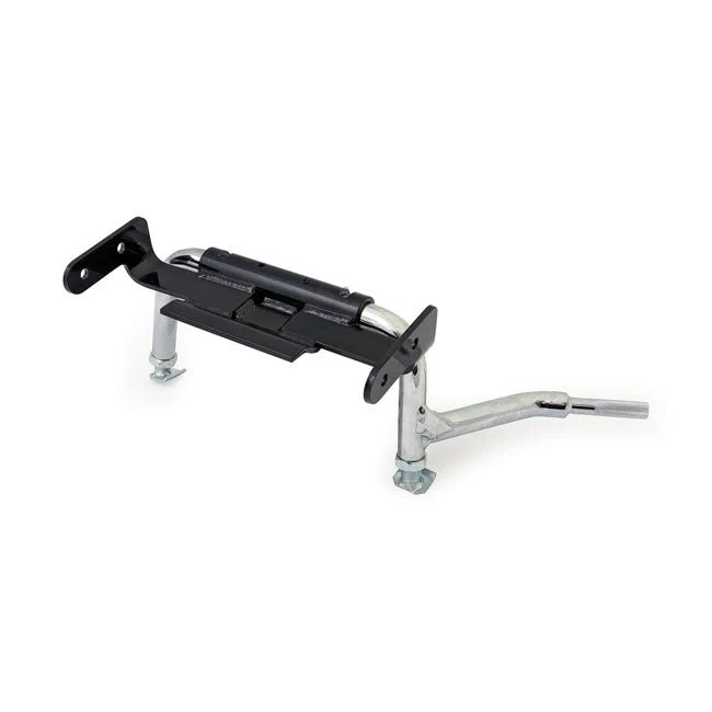Justerbart midterstativ i krom Softail 08-17