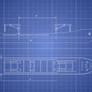 Katodisk beskyttelsesstruktur kar over 51 meter