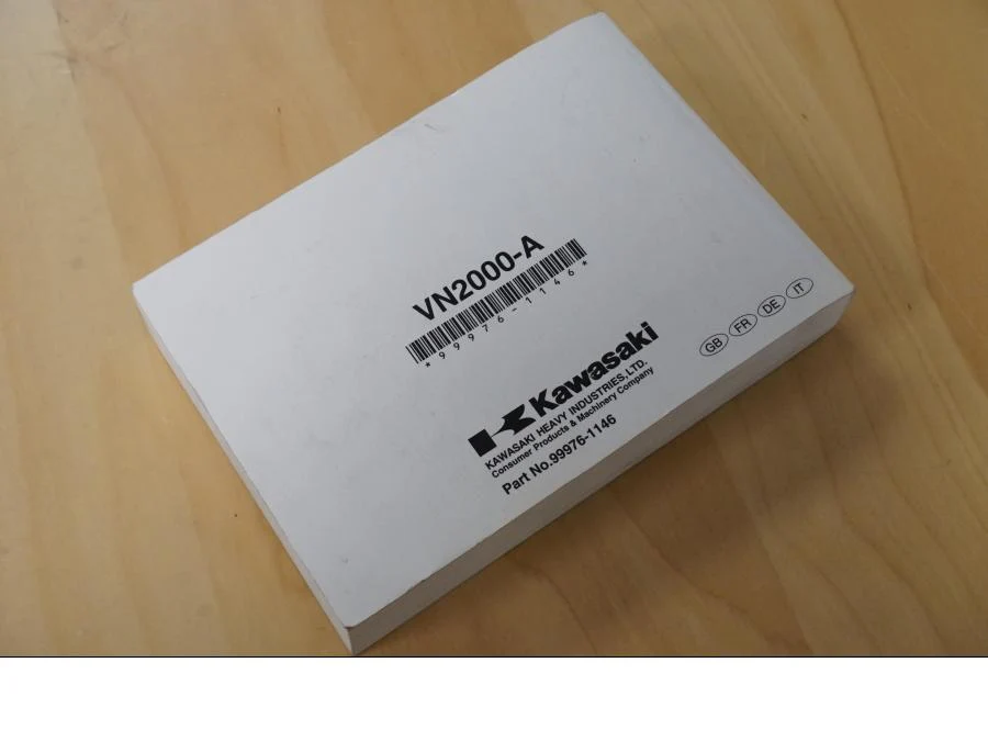 Brugsanvisning Kawasaki