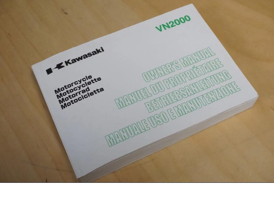 Brugsanvisning Kawasaki