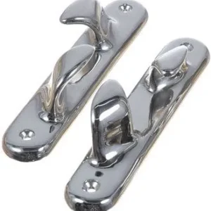 Klyds-sæt 253mm hulafstand 208mm, AISI 316 (2 stk)