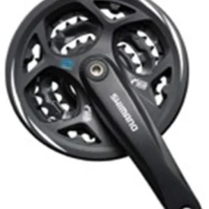 Kranksæt Shimano FC-M311 Sort, 42/32/22T 170mm, 8-sp