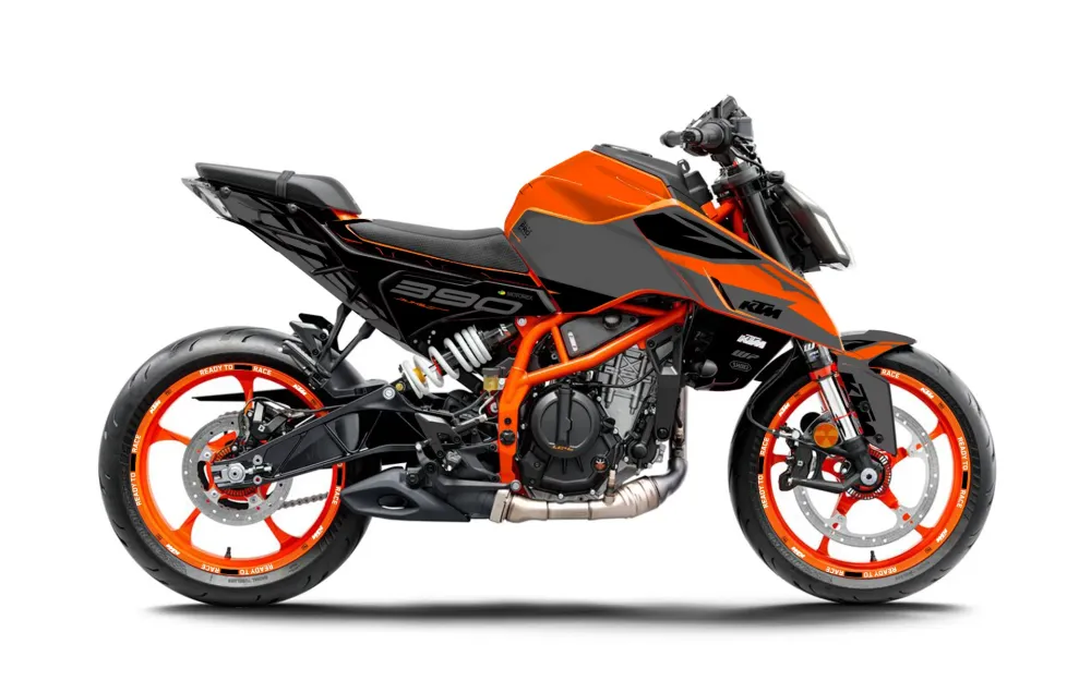 KTM 125 Duke DEKOR - "Fuse" (Orange)