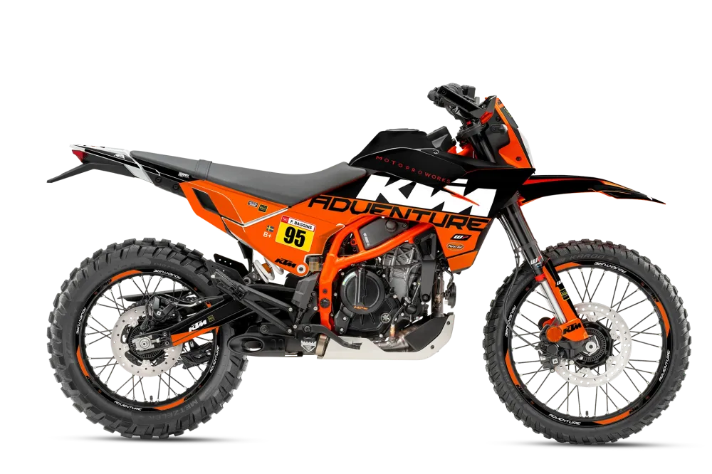 KTM 125 Enduro R DEKOR - "Waypointer" (Midnight)