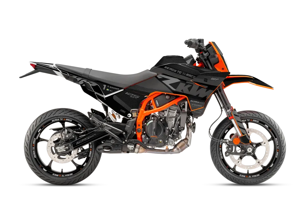 KTM 125 SMC-R DEKOR - "RR-Tech" (Sort)