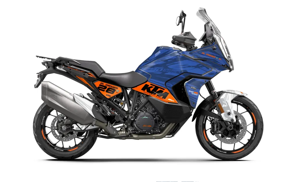 KTM 1290 Super Adventure DEKOR - "Fragment" (Blå)