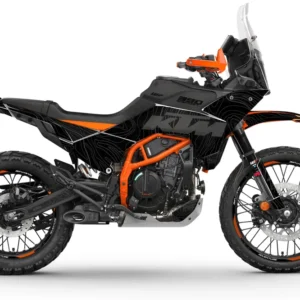 KTM 390 Adventure R / X DEKOR - "Topography" (Sort)