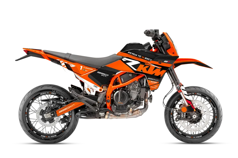 KTM 390 SMC-R DEKOR - "RR-Tech" (Orange)